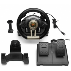 Игровой руль с педалями PXN V3 PRO (PC/PS3/PS4/X-ONE/SWITCH) Двойная вибрация