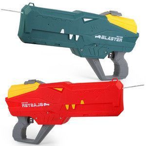 Водяной пистолет детский &laquo;Крокодил&raquo; Water Gun &bull; Аккумуляторный водный бластер с автоматическим набором воды для летних игр