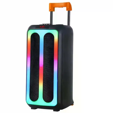 Bluetooth колонка Wireless Speaker TTD-2820 &bull; Портативная беспроводная акустическая система TTD-2820 с аккумулятором, Bluetooth 5.0, USB, картой памяти TF, AUX и LED-подсветкой