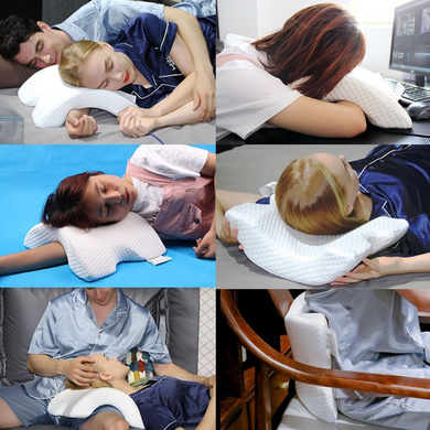 Ортопедична подушка - тунель Pressure Memory Pillow з ефектом пам'яті