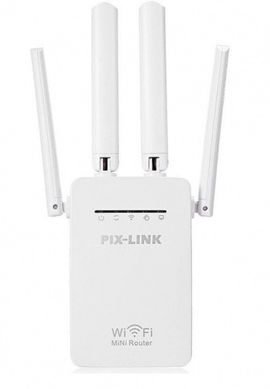 Підсилювач сигналу Wi-Fi · Репітер PIX-LINK LV-WR09 · Ретранслятор 09 LV-WR WIFI AP / Repeater / Router