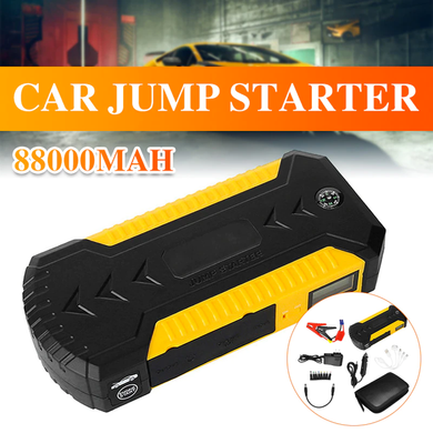 Пускозарядное устройство авто аккумулятора JUMPSTARTER TM19D 88000 мАч ∙ Пусковое устройство с фонариком