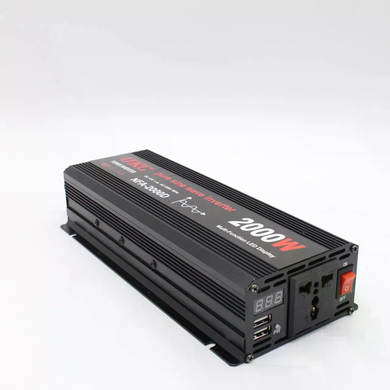 Инвертор 5 CORE 2000W 12V с чистой синусоидой &bull; Преобразователь 5 CORE 2000W 12V-220V AC/DC Pure Sine Wave для резервного питания