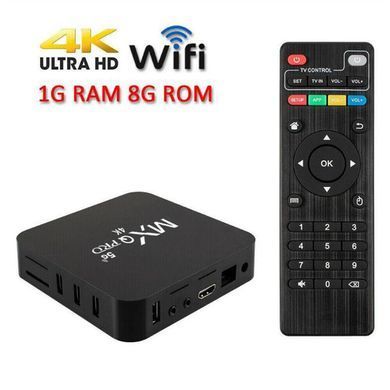 Приставка для телевізора Smart TV Box MXQ Pro 4K 5G 4/64 GB &bull; Смарт-приставка на базі Android для ТВ