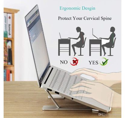 Подставка для ноутбука и планшета складная регулируемая Laptop Stand P1