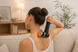 Перкуссионный массажер MASSAGE GUN TV-SH-11 &bull; Массажный пистолет для мышц тела, спины, рук и ног для домашнего массажа