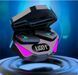 Бездротові навушники X15 з Bluetooth та RGB підсвічуванням у зарядному кейсі &middot; Гарнітура з мікрофоном та шумозаглушенням