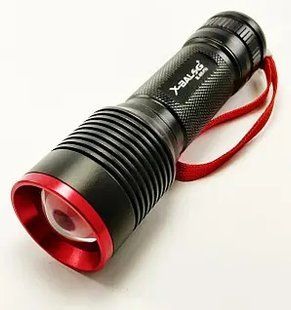 Тактический ручной аккумуляторный фонарь Police Zoom X-Balog BL-868 &bull; Фонарь P50 с USB и зумом для туризма прогулок и экстренных ситуаций