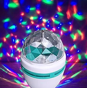 Светодиодная диско-лампа для вечеринок Mini Pаrty Light Lаmp вращающаяся (7270)