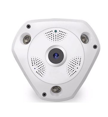 WI-FI IP-камера DL-T9 (панорамная, 1.0MP - 1280*720P, инфракрасное ночное видение, поддержка TF карты памяти)