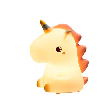 Силиконовый ночник – светильник Единорог с сенсорным управлением LED USB Cute Unicorn · 7 цветов подсветки