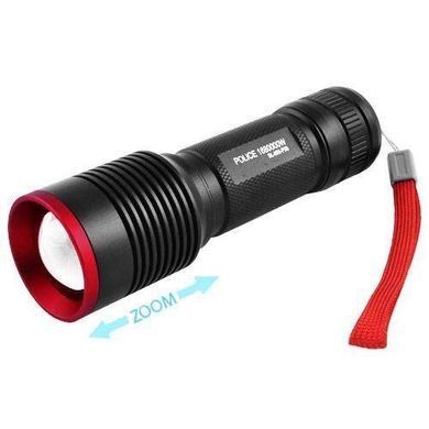 Тактический ручной аккумуляторный фонарь Police Zoom X-Balog BL-868 &bull; Фонарь P50 с USB и зумом для туризма прогулок и экстренных ситуаций