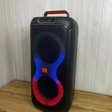 Портативная Bluetooth колонка PartyBox 320 240W RGB черная &bull; Акустическая система PartyBox 320 с колесами, подсветкой, караоке и аккумулятором черная