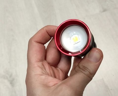 Тактический ручной аккумуляторный фонарь Police Zoom X-Balog BL-868 &bull; Фонарь P50 с USB и зумом для туризма прогулок и экстренных ситуаций