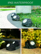 Садовый светильник Garden Light Stone на солнечной батарее ∙ Декоративный LED светильник-камень для сада, газона, дорожек и ландшафтной подсветки
