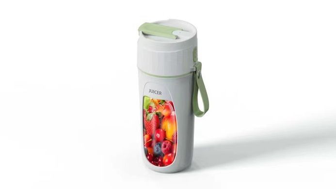 Портативный мини блендер &ndash; соковыжималка JUICER KS-FSV8 W14 с USB зарядкой, 340 мл