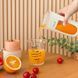 Портативный мини блендер &ndash; соковыжималка JUICER KS-FSV8 W14 с USB зарядкой, 340 мл