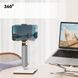 Держатель для телефона AND S621 с вращением 360&deg; &bull; Универсальная подставка для смартфона на стол, кухню, авто и рабочее место