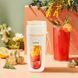 Портативный мини блендер &ndash; соковыжималка JUICER KS-FSV8 W14 с USB зарядкой, 340 мл