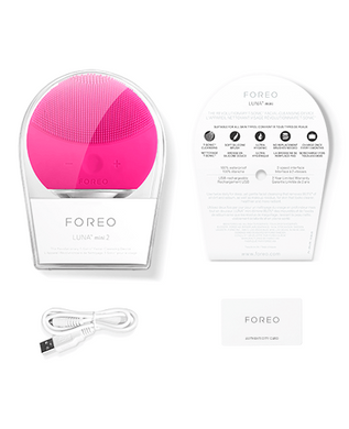 Электрическая щетка | массажер для очистки кожи лица Foreo LUNA Mini 2, Розовый PR4