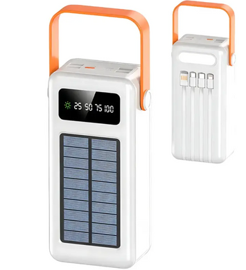 Портативный внешний аккумуляторч YM-640 CX с высокой ёмкостью ∙ Power Bank с солнечной панелью 160000 mAh YM-640 CX