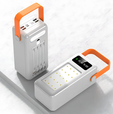 Портативный внешний аккумуляторч YM-640 CX с высокой ёмкостью ∙ Power Bank с солнечной панелью 160000 mAh YM-640 CX