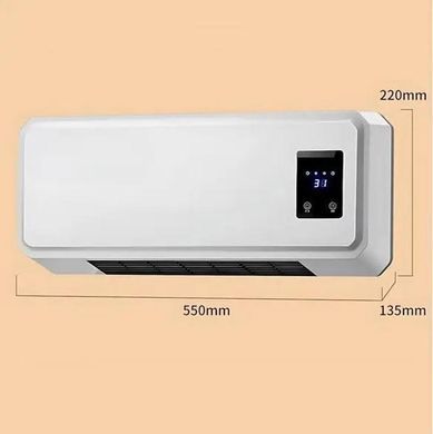 Тепловентилятор обогреватель настенный керамический кондиционер 1500 W ∙ Кондиционер Heating air conditioning 170 1500 W