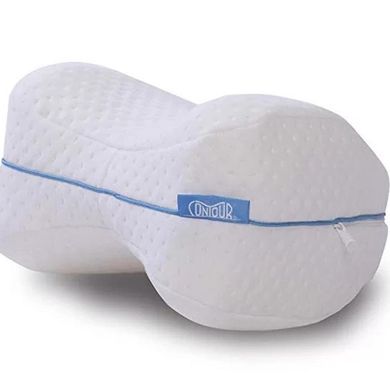 Ортопедична подушка для ніг Contour Leg Pillow гіпоалергенна подушка з пам'яттю