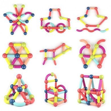 Детский магнитный конструктор Magnetic sticks Hl-2122 ∙ 25 деталей