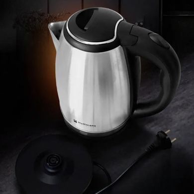 Електричний чайник 2 л нержавіюча сталь Hoffmans Electronics HM-1818 &bull; Електрочайник для дому
