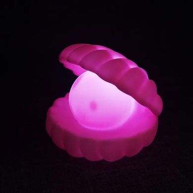 Ночник Ракушка с жемчужиной Perl Light &middot; LED светильник настольный беспроводной с USB зарядкой
