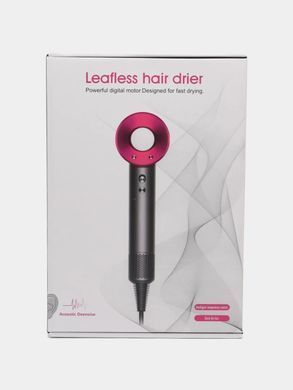 Фен для волос Leafless Hair Dryer S238-1 для дома и салона ∙ Легкий и ионный фен Leafless Hair Dryer S238-1