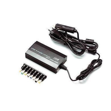 Зарядка автомобильная для ноутбука 120W 12V+220V в коробке (50) / Универсальная зарядка PR4