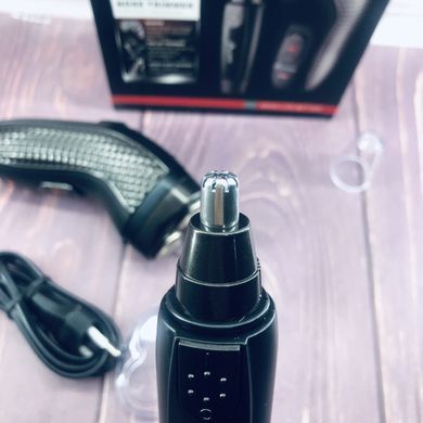 Электробритва Gemei GM 7113, 2 в 1 триммер для носа и ушей CG21 PR3