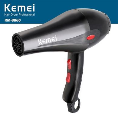 Профессиональный фен для волос Kemei KM 8860, 1800 W