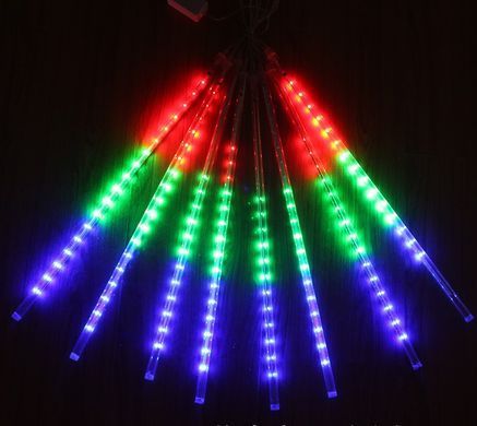 Светодиодная гирлянда RD-110 Трубки-Сосульки 50 см ∙ LED гирлянда RD-110 Сосулька мультиколор