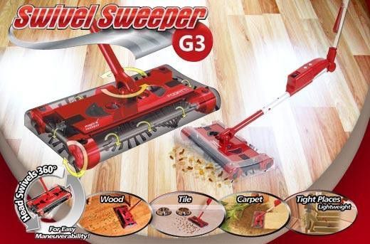 Багатофункціональний електровіник 5 в 1 SWIVEL SWEEPER