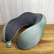 Подушка для шеи U-образная Memory Foam 28&times;26&times;12 см &bull; Дорожная подушка с эффектом памяти для сна, отдыха, поездок, самолета, авто и офиса