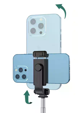 Портативний штатив преміум-класу R1-L Selfie Stick AND 5221 &bull; Монопод-трипод для телефона, фото, відео, стримів і зйомки контенту