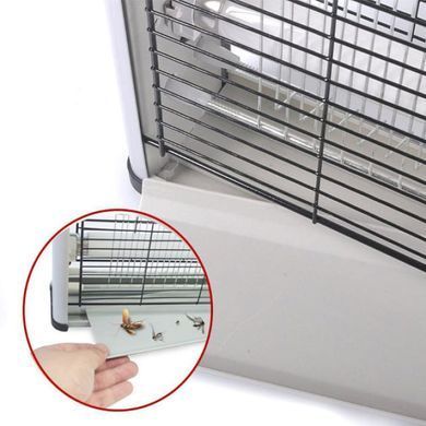 Електричний знищувач комах і комарів Pest Killer Lesko MA547 чорний 12 Вт &bull; Лампа-пастка від мух, мошок і комарів для дому, дачі та відпочинку
