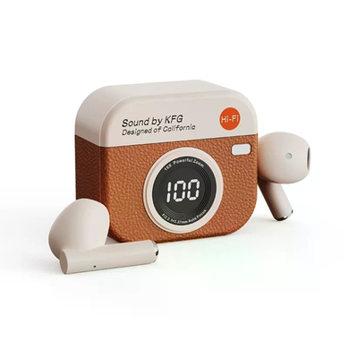Бездротові навушники Q86 Bluetooth 5.4 &bull; TWS-навушники із зарядним кейсом, LED-дисплеєм, сенсорним керуванням і мікрофоном