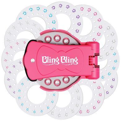 Стрази для волосся Bling Bling Діамантовий стайлер &ndash; степлер для прикраси стразами для дівчаток