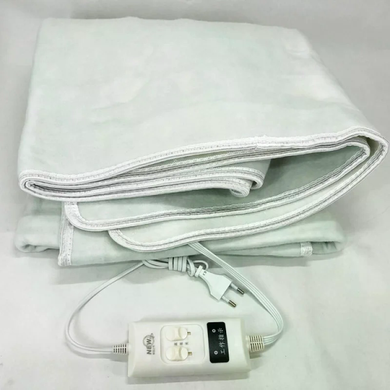 Електропростирадло Electric Blanket 150&times;120 см з підігрівом і 2 температурними режимами &bull; Простирадло з електропідігрівом Electric Blanket 150&times;120 см 40/80 Вт для ліжка