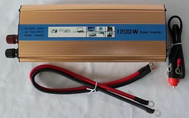 Преобразователь Авто Инвертор 12 V 220 V 1500 W am PR5