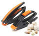 Прес для часнику Multifunctional Garlic Presser Часничниця + ніж для чищення овочів + паличка для очищення преса