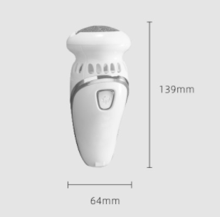 Електрична пемза для ніг Callus remover vacuum ∙ Набір для педикюру М'які п'яточки ∙ Бездротова електропилка для огрубілої шкіри стоп ∙ USB зарядка