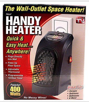 Портативний обігрівач Handy Heater ∙ Міні - дуйка дуйчик у розетку Хенді-хітер