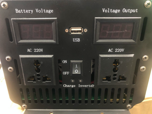 Преобразователь POWER INVERTER Wimpex 7200 W &middot; Инвертор напряжения тока 12v-220v с зарядным устройством + UPS