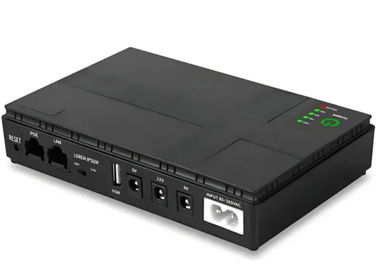Бесперебойник для роутера DC UPS DC1018P 18W 10400mAh ∙ Источник бесперебойного питания DC1018P