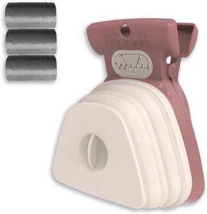 Поводок для собак с совком для уборки + одноразовые пакеты Pet Toilet 1493 ∙ Набор для выгула собак Pet Toilet 1493 с контейнером и пакетами